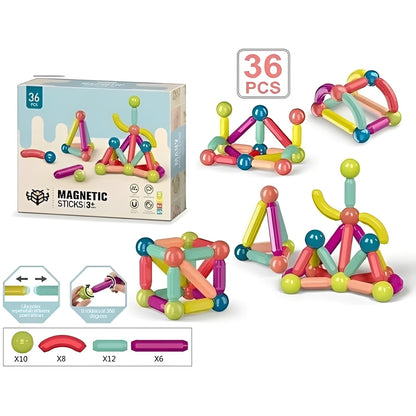 Magnetni Građevinski Set (36 delova)