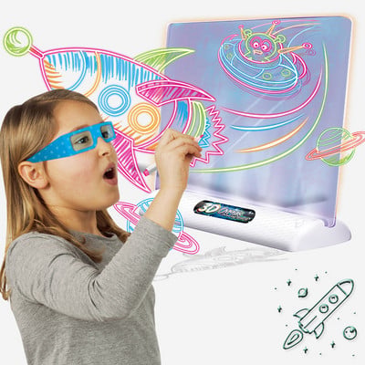 🎨✨ Čarobna 3D Ploča za Crtanje – Kreativna Avantura za Male Umjetnike! 🦖🌈