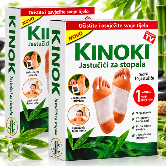 Kinoki Detox Flasteri za Stopala - 20 Komada