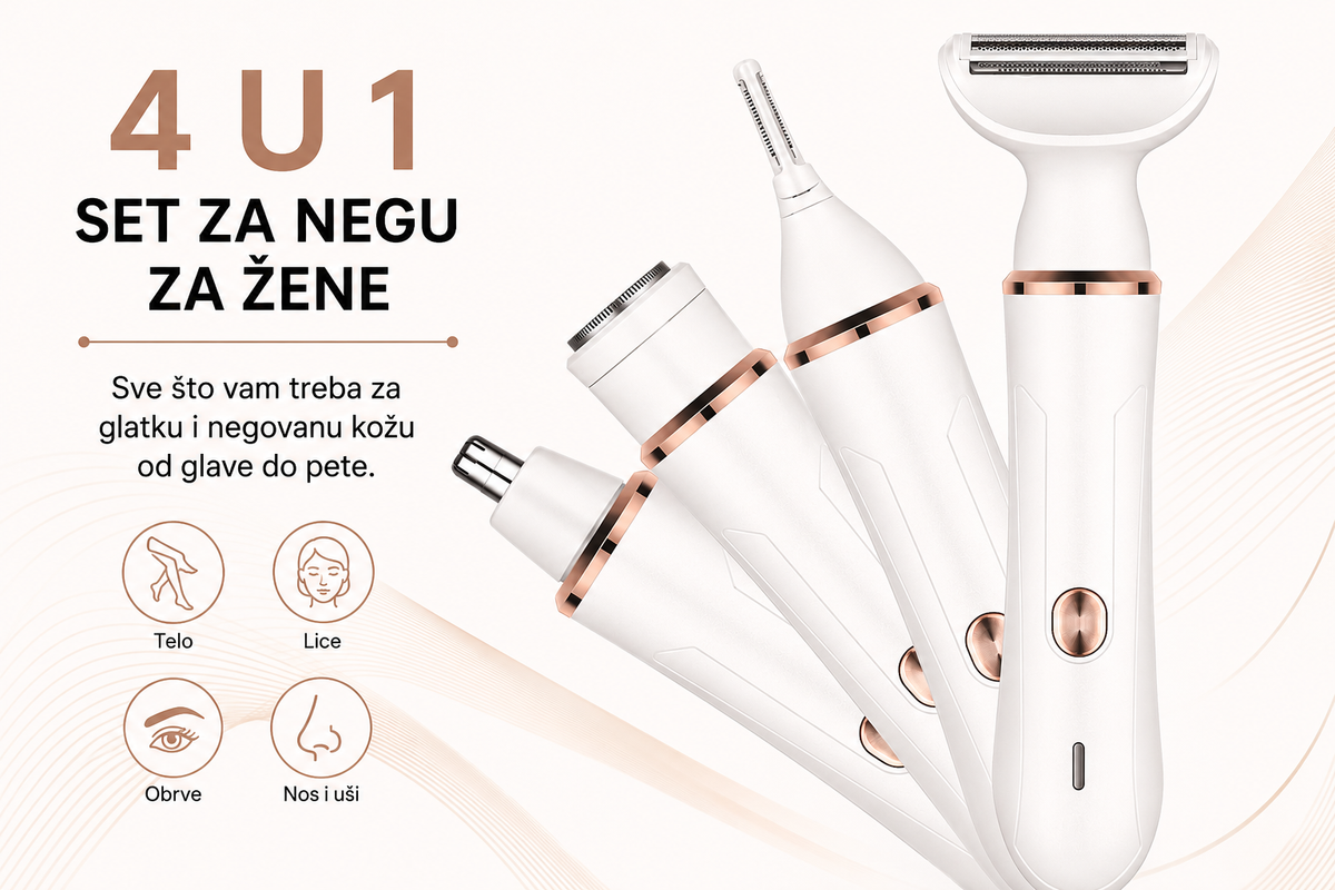 Električni Brijač 4u1