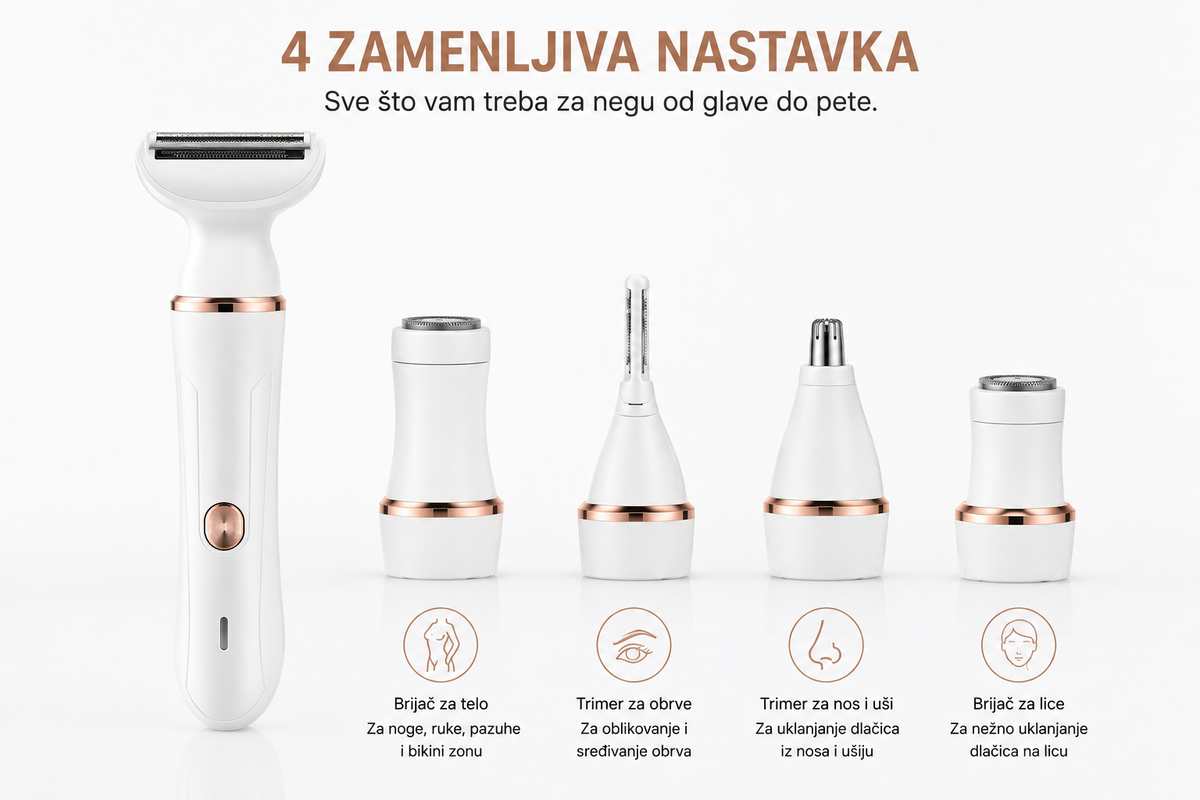 Električni Brijač 4u1