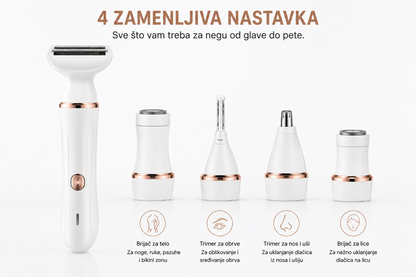 Električni Brijač 4u1