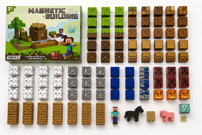 Minecraft - Magnetne Kockice (198 kom)