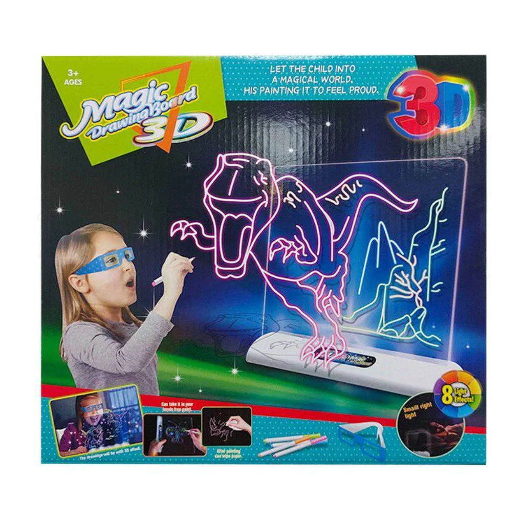🎨✨ Čarobna 3D Ploča za Crtanje – Kreativna Avantura za Male Umjetnike! 🦖🌈