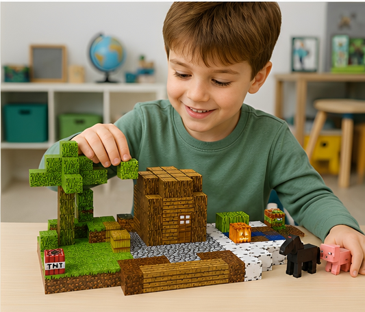 Minecraft - Magnetne Kockice (198 kom)