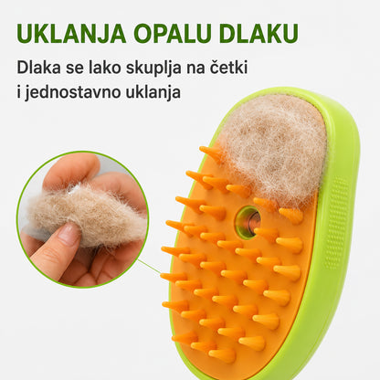 Parna Četka za Ljubimce 3u1