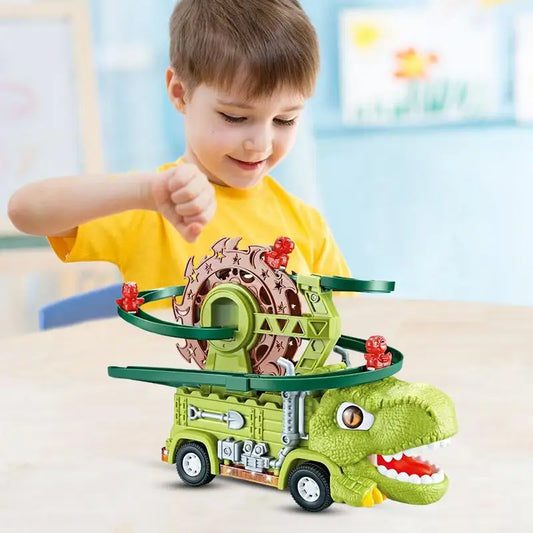 Dino Kamion sa Penjalicom – Trka Dinosaura sa Svetlima i Muzikom